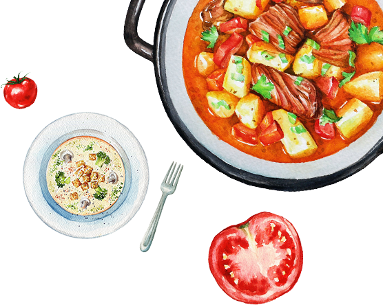 料理イラスト